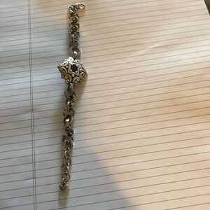 Brighton Silver and Black Bracelet